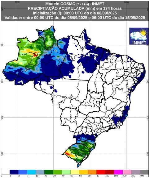 mapa de chuva