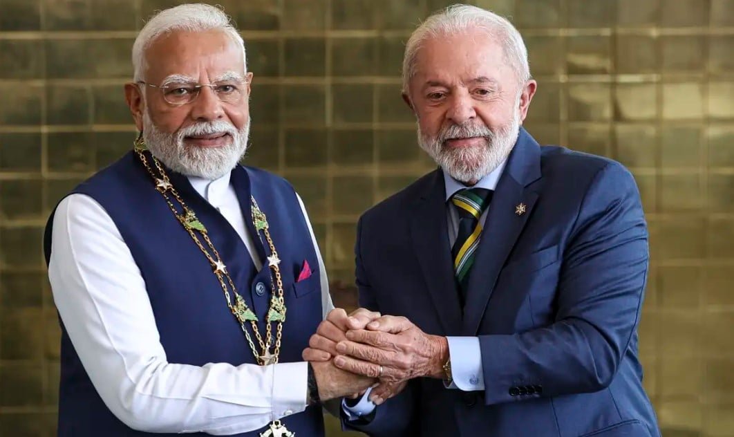 Narendra Modi e Lula