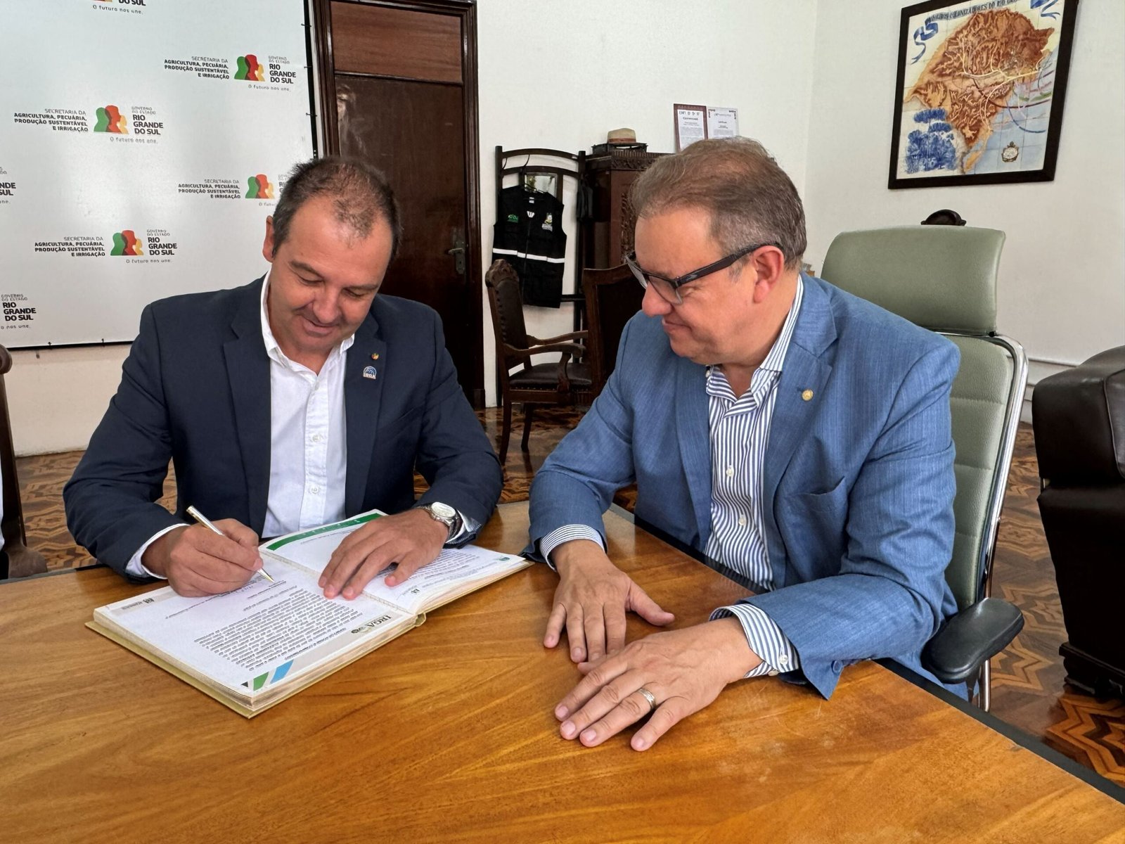 Alexandre Velho e Edivilson Brum