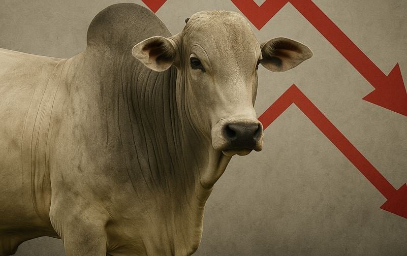 arroba boi gordo preços queda